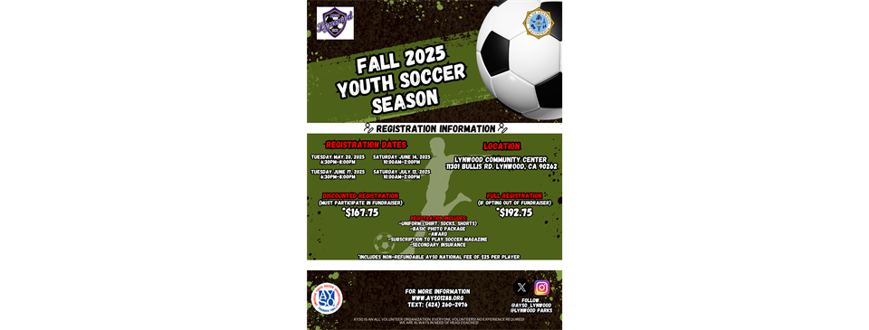 Fall 2025 Registration
